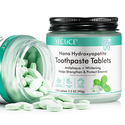 Chewable tooth paste